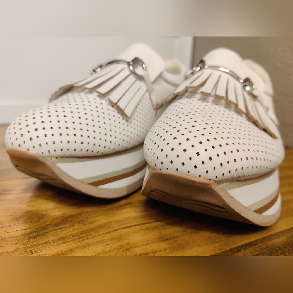 Crown & Ivy White Bosco Loafer Sneakers - Picture 5 of 8